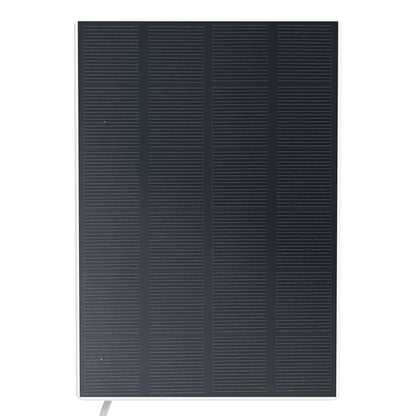 Yale Solcelleoplader solpanel, sort, rektangulær med synlige gitterlinjer og USB-C, til Yale enheder.