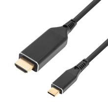 USB-C til HDMI 2.0-kabel 2 m 4K/60 Hz guldbelagte stik.