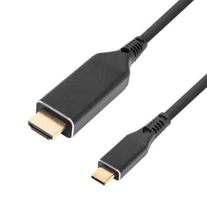 USB-C til HDMI 2.0-kabel 2 m 4K/60 Hz guldbelagte stik.