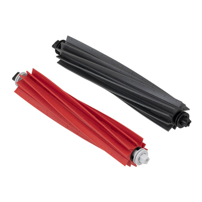 Roborock Duo hovedbørste 1-pak udskiftningsbørsterulle med vinklede finner og plast-endehætter til S8.