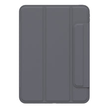Otterbox Symmetry Folio etui til iPad Pro 11", grå, lukket tri-fold cover med rektangulær magnetisk flap højre side.
