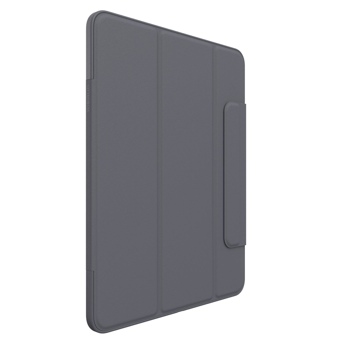Otterbox Symmetry Folio etui til iPad Pro 13" (M4, 2024) mørkegrå, stødsikkert med trefoldet front og magnetisk flap.