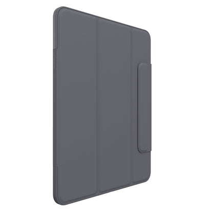 Otterbox Symmetry Folio etui til iPad Pro 13" (M4, 2024) mørkegrå, stødsikkert med trefoldet front og magnetisk flap.