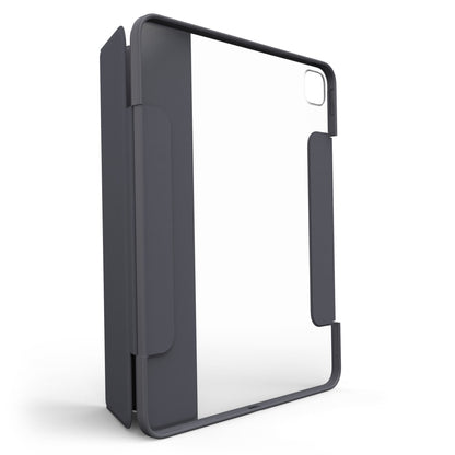Otterbox Symmetry Folio etui til iPad Pro 13" (M4, 2024), sort med gennemsigtig bagside, runde hjørner, kamerahul øverst th.