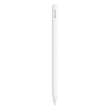 Apple Pencil Pro 2024 hvid stylus med rund top og spidser, mærket "Apple Pencil Pro.