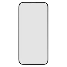 IPhone 16 Plus med Linocell Elite Extreme Curved skærmbeskyttelse, grå skærm, sort ramme, ekstra ridsemodstand.