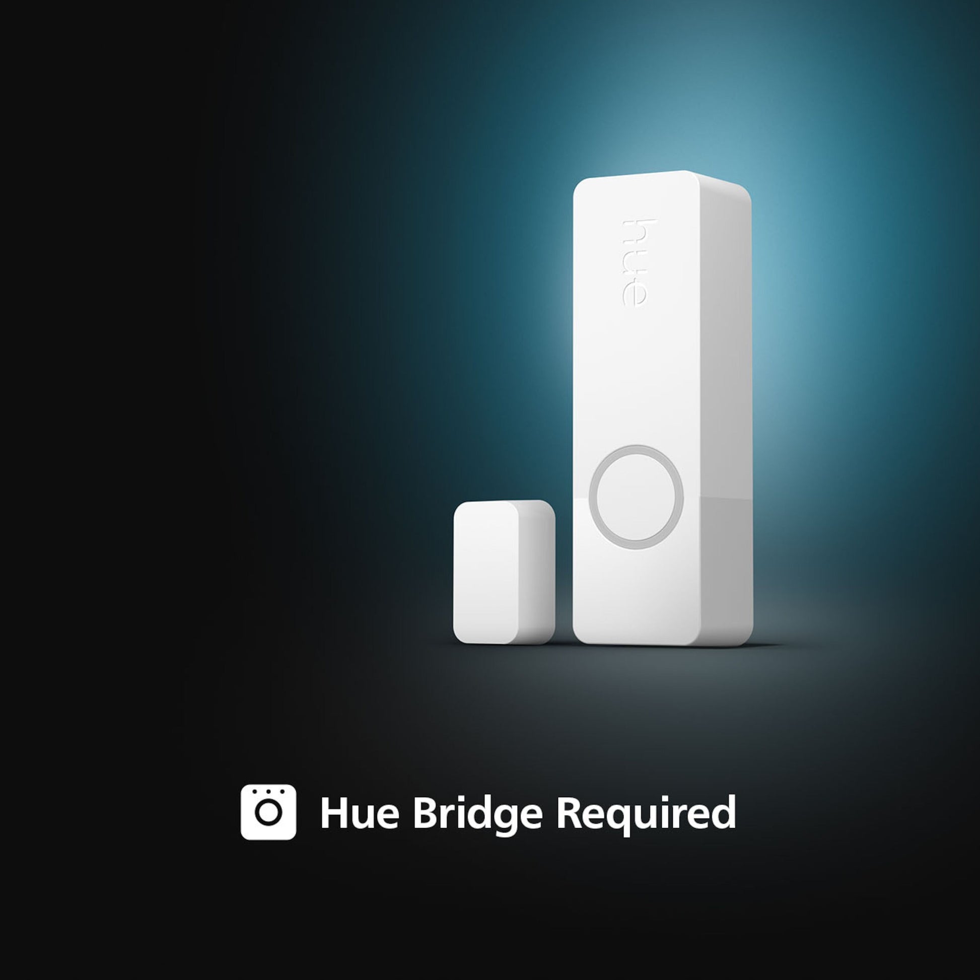 Philips Hue Sikker kontakt sensor 1-pak, hvid, til hvide rektangulære sensorer, Hue Bridge påkrævet ikon.
