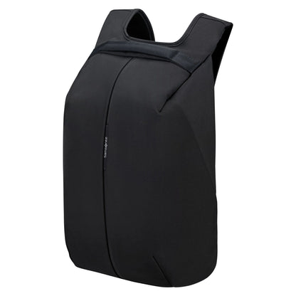 Samsonite Securipac 2.0 computer-rygsæk 15,6" sort med RFID-beskyttelse og struktureret overflade.
