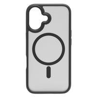 Linocell Hard Case Mobilcover til iPhone 16 - Sort