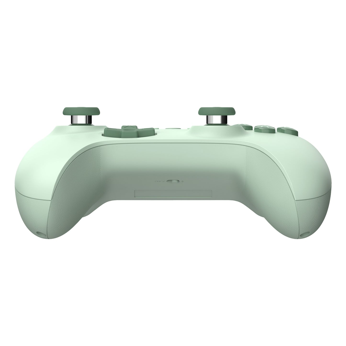 8Bitdo Ultimate 2C trådløs controller, grøn, Hall Effect, frontvisning med toptriggere, analoge sticks og knapper.