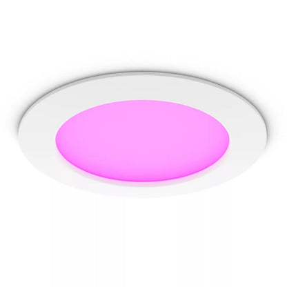 Philips Hue Slank indbygget belysning, Ø170 mm, hvid, rund LED loftspot.