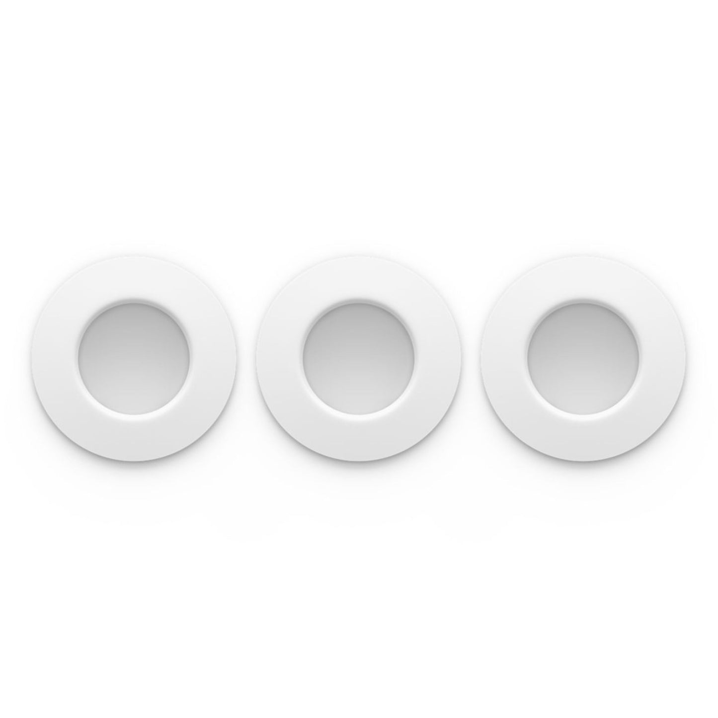Philips Hue Slank indbygget belysning Ø90 mm, hvid, rund, 3-pak.