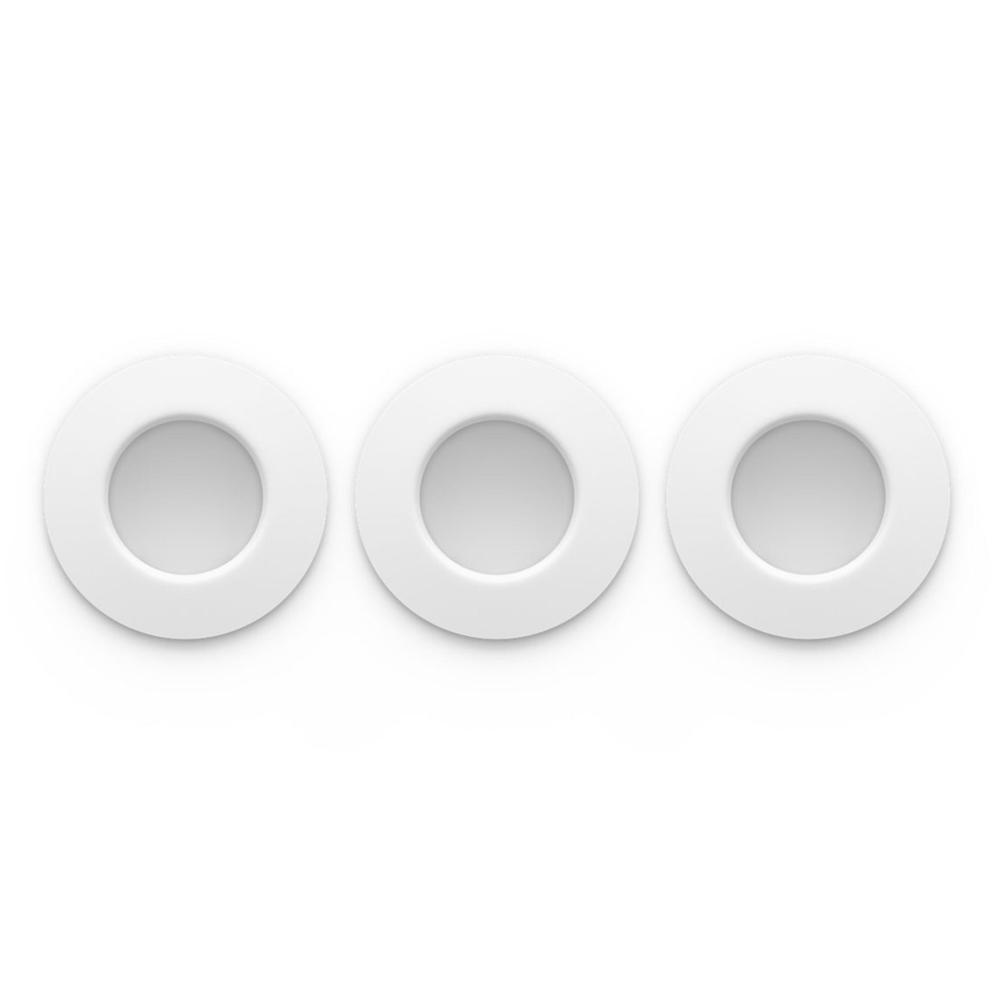Philips Hue Slank indbygget belysning Ø90 mm, hvid, rund, 3-pak.