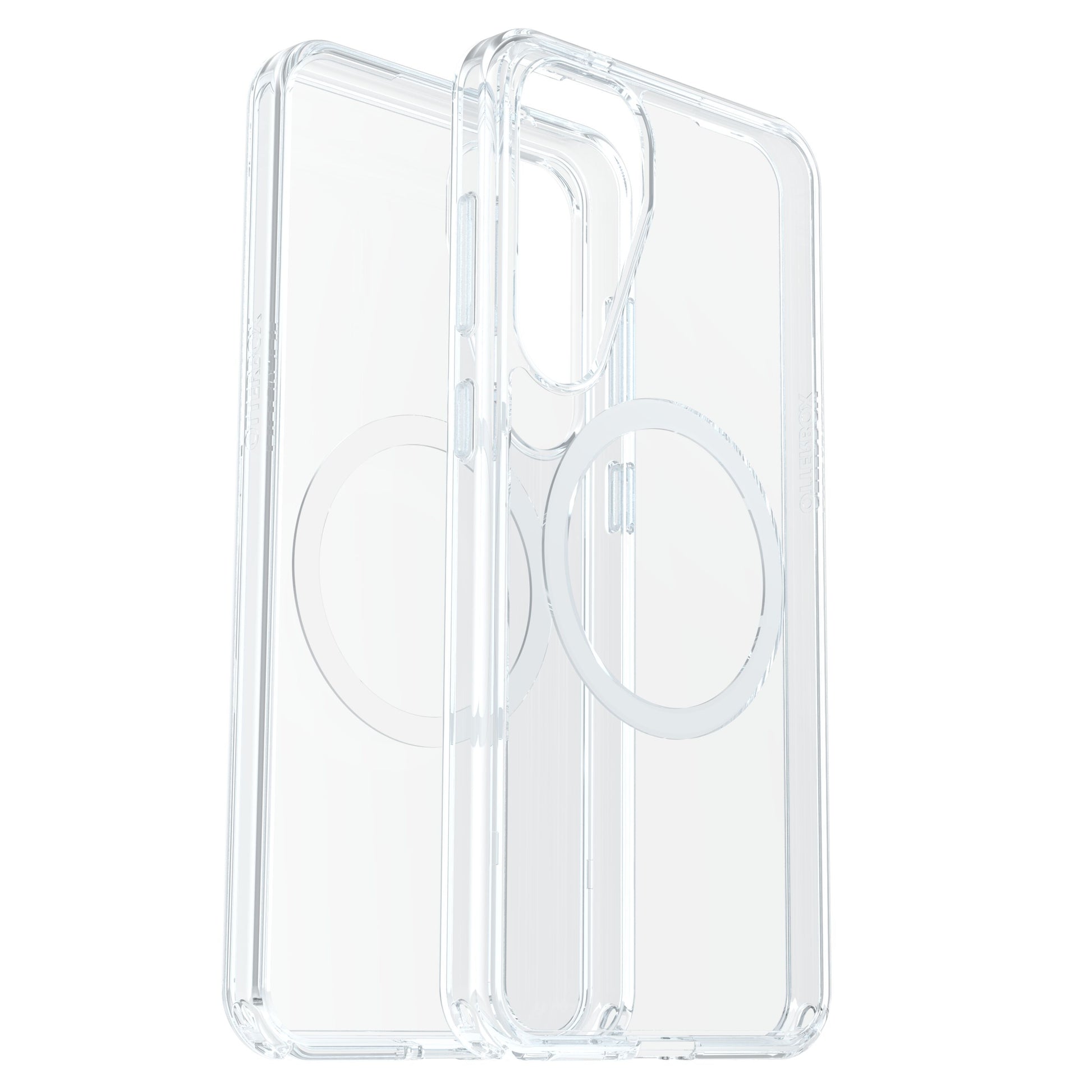 Otterbox Symmetry klar cover til Galaxy S25 Plus, magnetisk opladning, militærklassificeret beskyttelse, 2 stk.