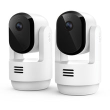 Arlo Essential 3 HD PTZ indendørs overvågningskamera, hvid, trådløs Wi-Fi, drejefod, 2-pak.