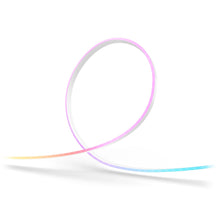 Philips Hue Essential Flex LED-liste 5 m i løs bue, pastel pink-blå-gul RGBIC dæmpbar lyseffekt.