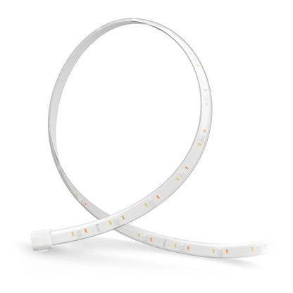 Philips Hue Flux LED-lyskæde forlængelse 5 m, fleksibel hvid, gul og orange LED i løs løkke.