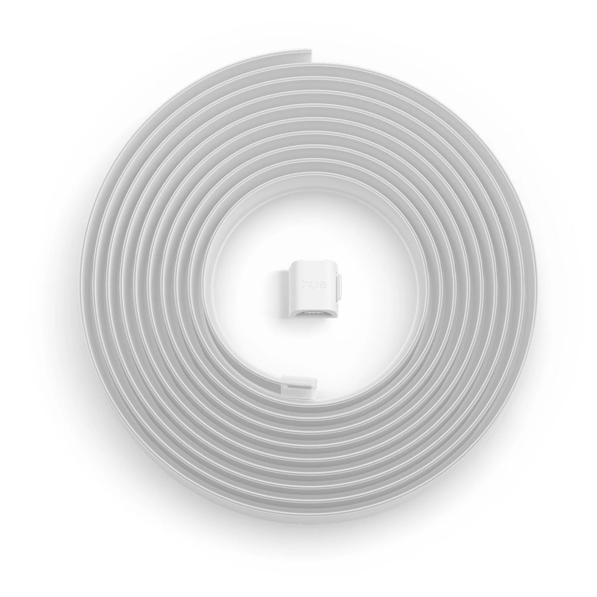 Philips Hue Flux LED-lyskæde forlængelse 5 m hvid spiral med midterstik Chromasync-teknologi.