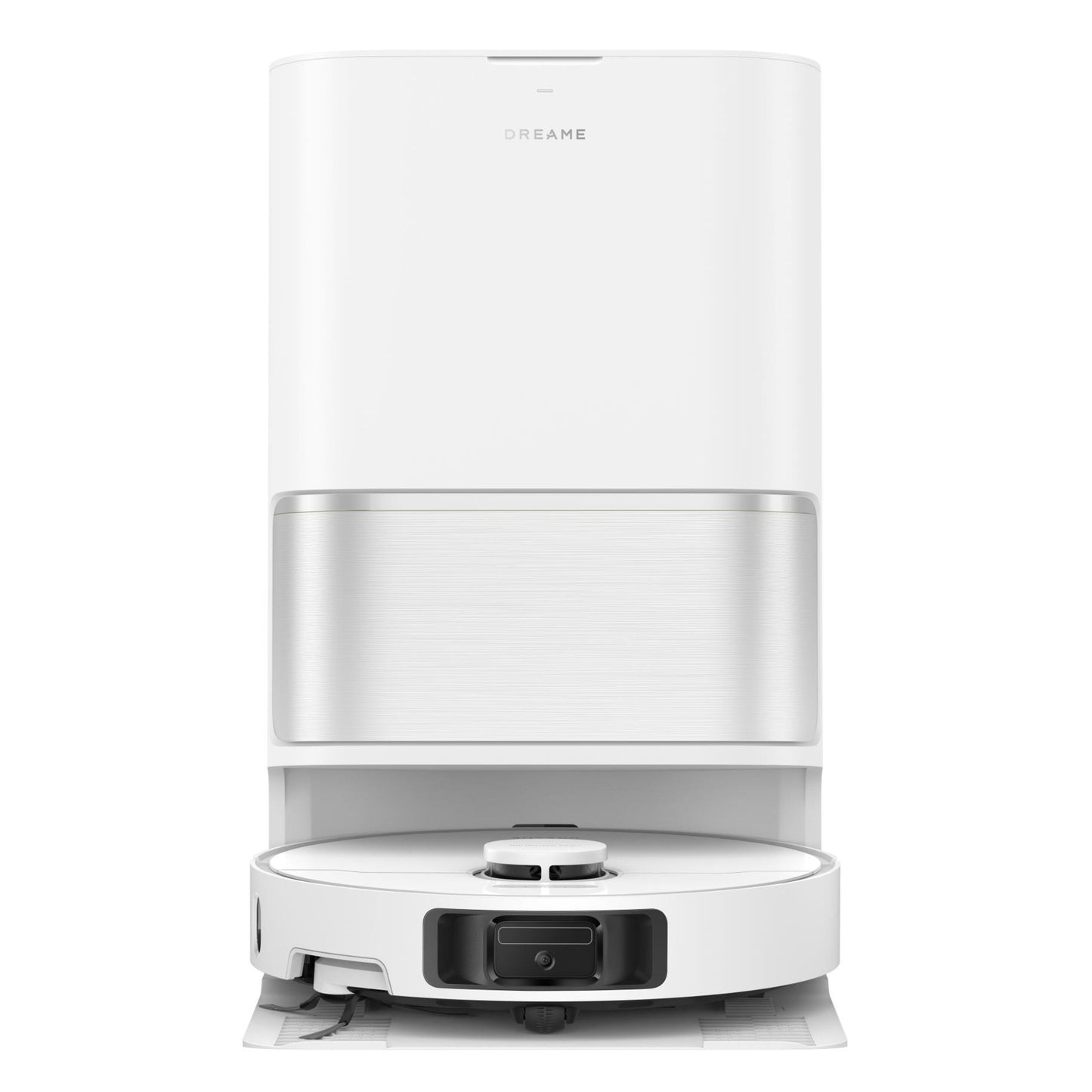 Dreame L10s Ultra Gen 3 robotstøvsuger med basestation i hvid til automatisk støvsugning og gulvvask.
