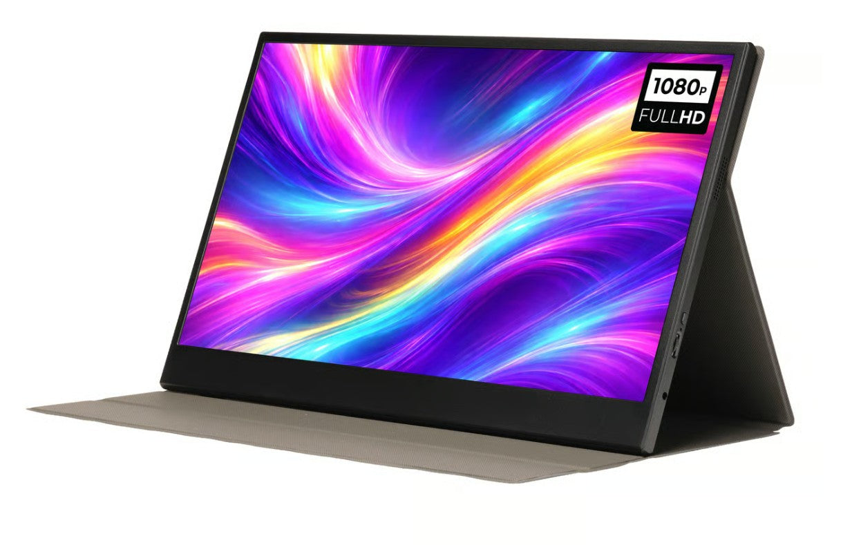 Denver Bærbar Skærm Full HD 1920 × 1080 med USB-C og IPS-panel 15,6"
