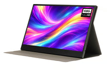 Denver Bærbar Skærm Full HD 1920 × 1080 med USB-C og IPS-panel 15,6"
