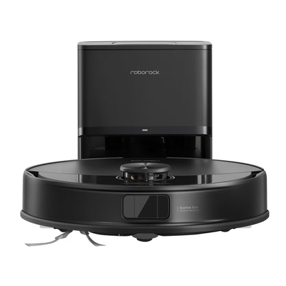 Roborock Q10 VF+ robotstøvsuger sorterer med ladestation.