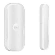 Yale magnetkontakt til indendørs brug, for at adskille rektangulære sensorer, hvid.