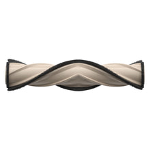 Dreame R10 original cylindrisk børste, beige spiral-mønster, sorte børstehår.