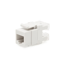 Luxorparts Keystone-jack Cat. 6 UTP Ethernet-stik hvid til patchpanel eller netværksinstallation.