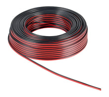 Goobay Højttalerkabel RKUB 4 mm², 10 m rulle, sort og rød leder til lavspænding.