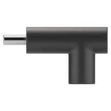 USB-C vinkeladapter sort T-form med USB-C stik og port til USB 3.1 gen 1 enheder.