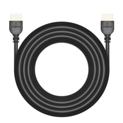 HDMI 2.0 kabel 7,5 m sort, begge stik synlige, understøtter Ultra HD 4K/60 Hz og ARC.