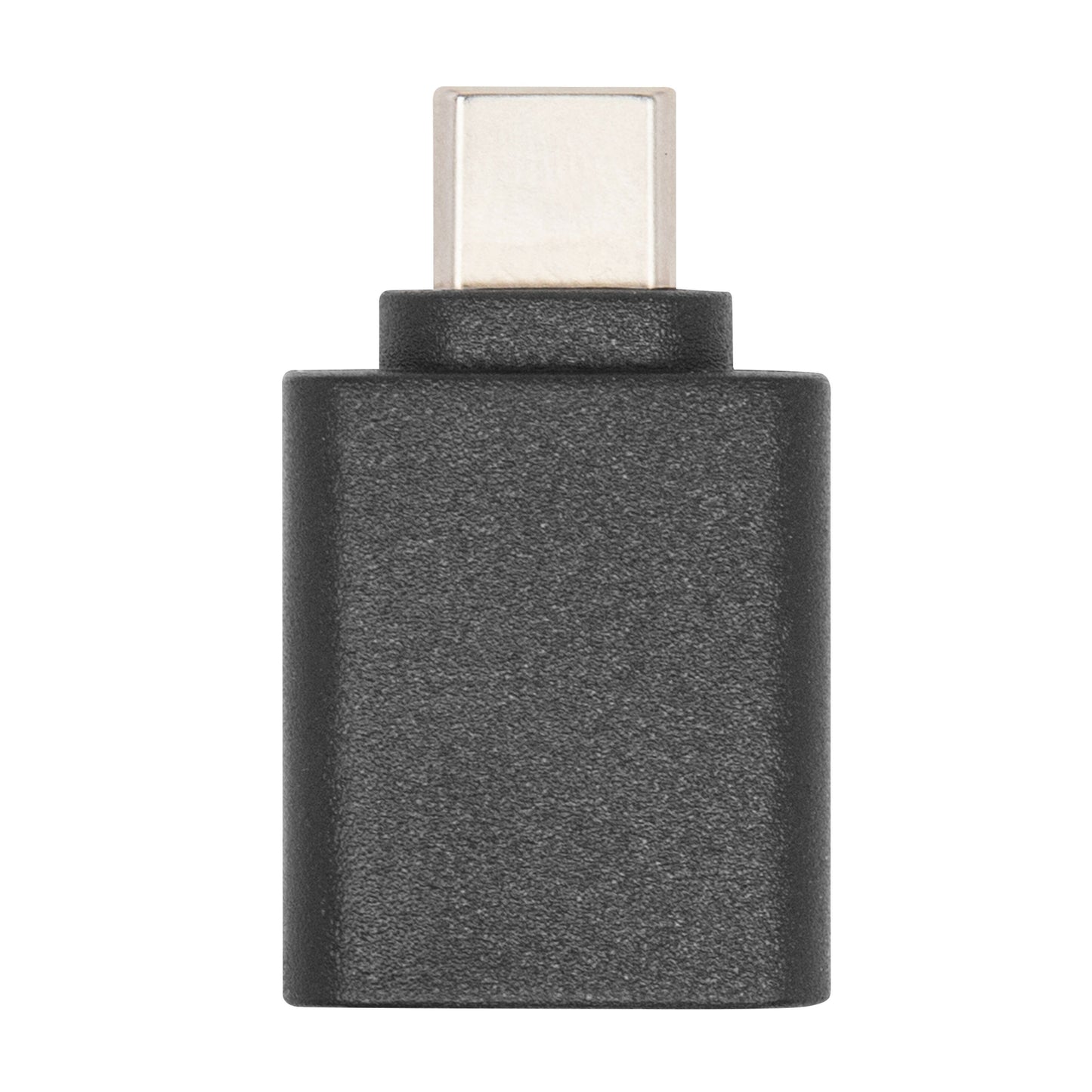 Plexgear OTG-adapter USB-C til USB-A CB229, sort, USB-C hanstik, understøtter hurtig USB 3.0 dataoverførsel.