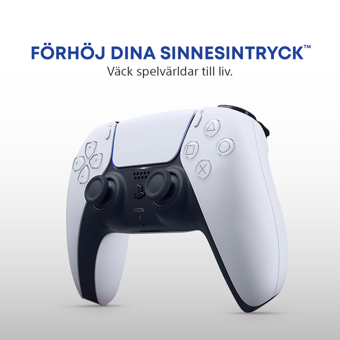 Sony DualSense V3 trådløs controller lilla, svensk tekst FÖRHÖJ DINA SINNESINTRYCK™ Väck spelvärldar til liv.
