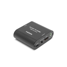 Luxorparts Scart til HDMI-konverter med HDMI- og lydudgang, DC 5V-indgang, 720p/1080p-switch.
