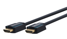 Clicktronic HDMI kabel 8K/60Hz 1m med guldbelagt stik og Clicktronic-logo velegnet til 8K enheder.