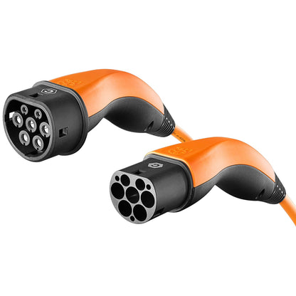 LAPP Type 2 ladekabel, 22 kW, 7 m, Orange