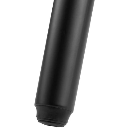 Champion TV-gulvstander, sort cylinder med mat finish og afrundet ende, kompatibel med VESA, til TV op til 65.