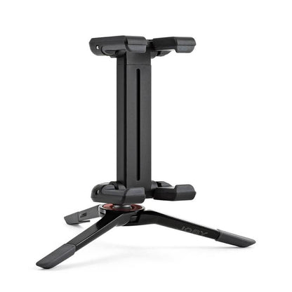 JOBY GripTight ONE Micro-stativ til smartphone med justerbare klemmer og tre sammenklappelige ben.