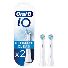 Oral-B iO Ultimate Clean børstehoveder, 2-pak, Hvid