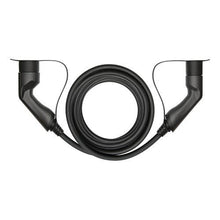 S-Line ladekabel Type 2 32A 22 kW 3 m sort, elbil-ladekabel med stikdæksler, sammenrullet.