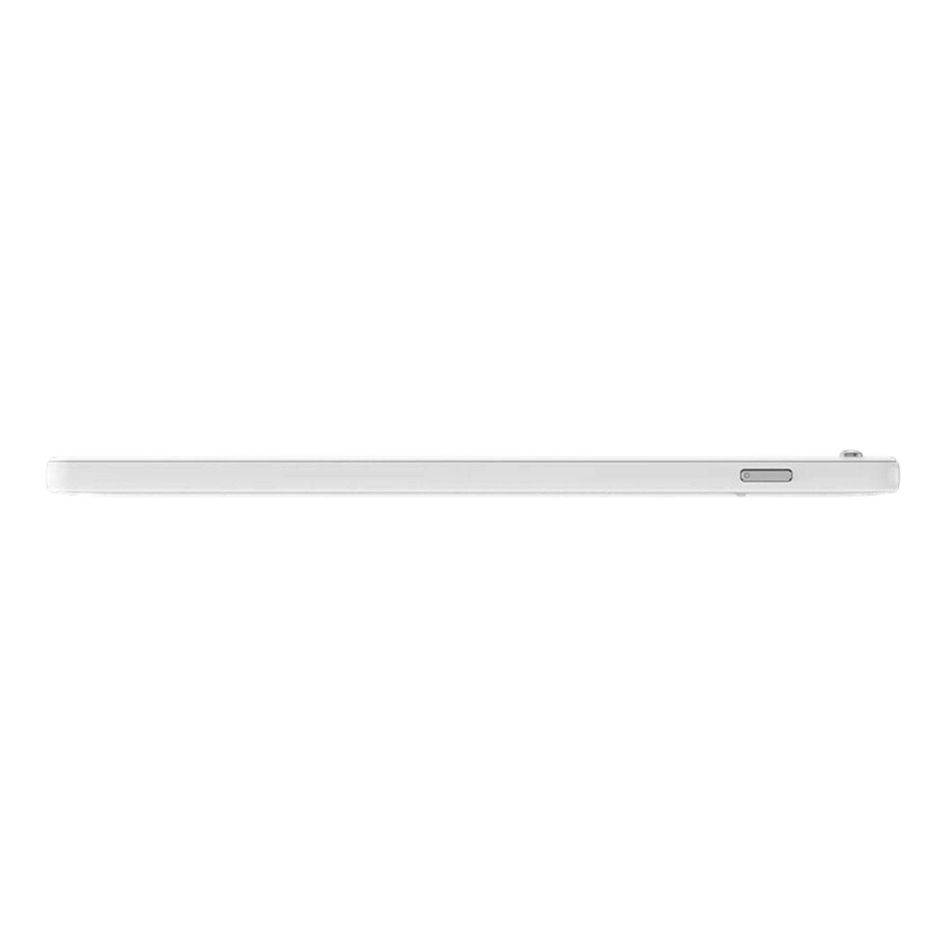 BOOX Go 7 e-bogslæser 7" hvid, E Ink Carta 1300, Android 13, 64GB, WiFi, let buet øverste højre kant set fra siden.