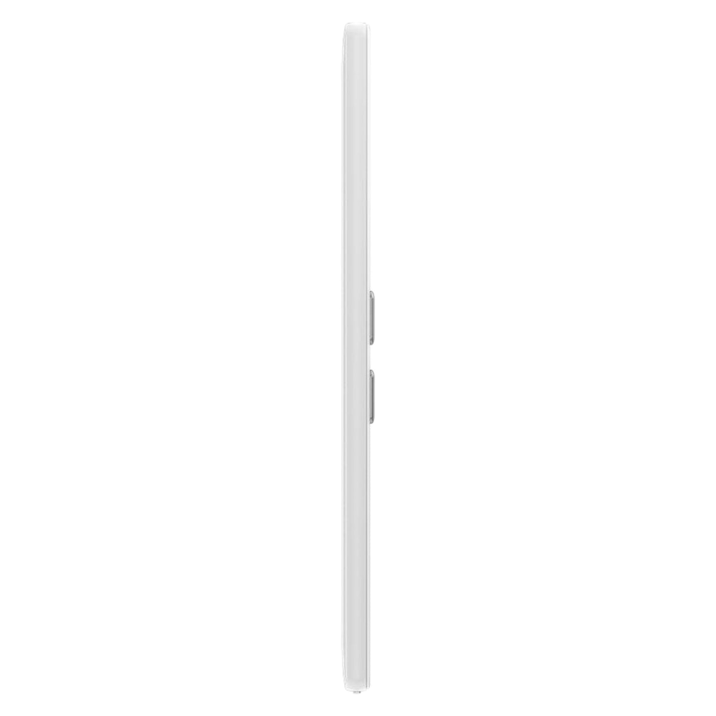 Boox Go 7 hvid e-bogslæser 7" E Ink, Android 13, 64GB, wifi, sideprofil med to sølvknapper og slankt design.