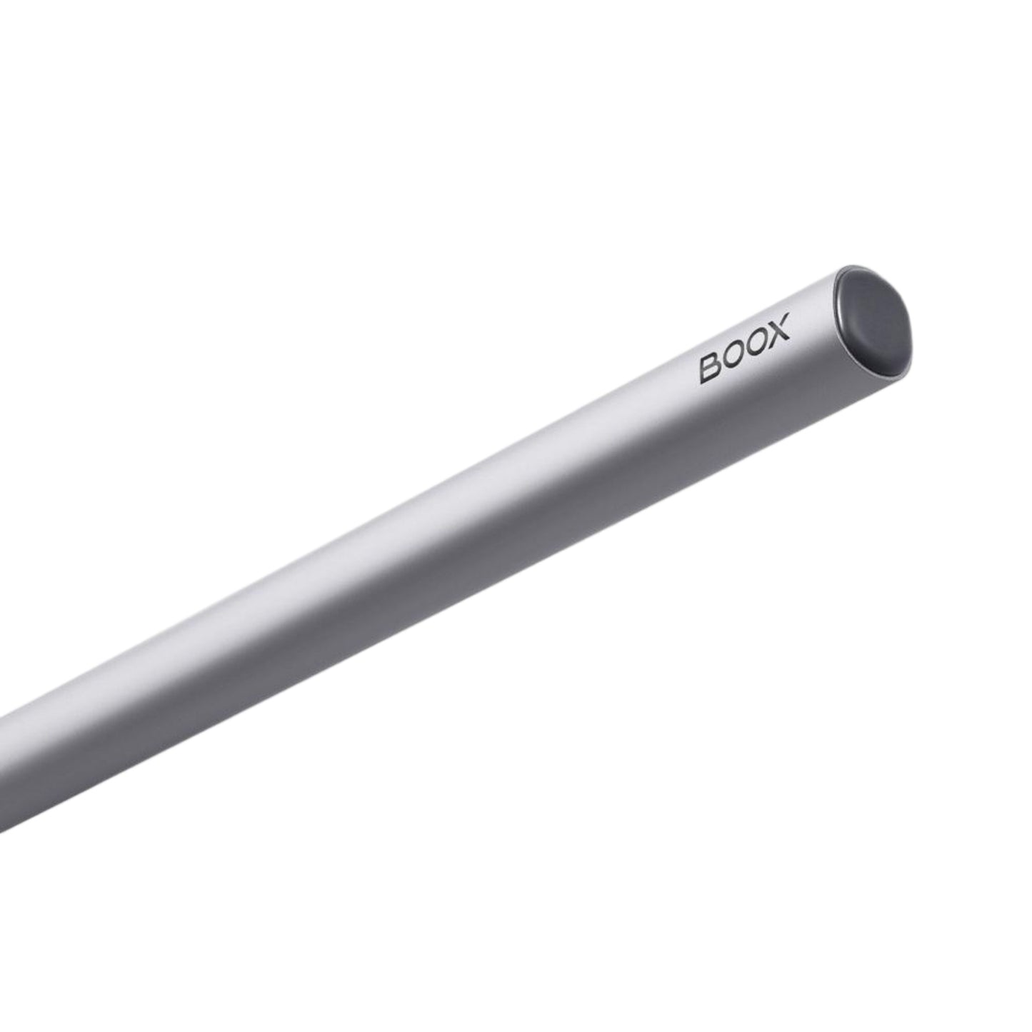 Onyx Boox InkSense Plus Stylus sølv med 4096 trykniveauer og BOOX-logo nær spidsen.