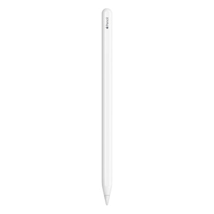 Apple Pencil 2. generation hvid, logo og "Pencil" synligt på siden, til iPad Pro, understøtter trådløs opladning.