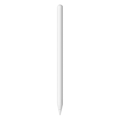 Apple Pencil Gen 2 til iPad Pro, hvid, står lodret med trådløs opladning.