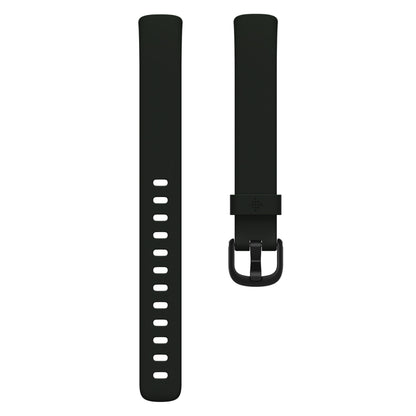 Fitbit Inspire 3 aktivitetsarmbånd, sort/Midnight Zen, silikone, spænde og justerbare huller, to separate dele.