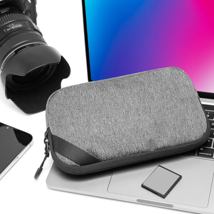Linocell Tech Bag Slimline opbevaringstaske til teknologi på MacBook med DSLR-objektiv, tablet og hukommelseskort.