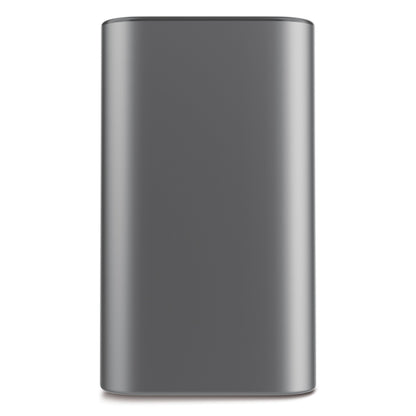 Linocell Premium Powerbank 30W 10000mAh grå med afrundede kanter og USB-C Power Delivery.