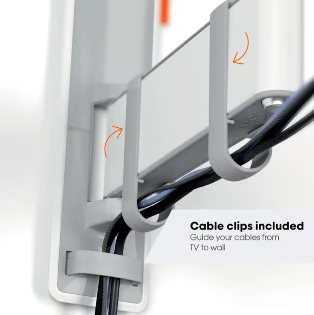 Vogel's COMFORT Full-Motion+ vægbeslag til TV, 19-43", maks. 15 kg, Hvid